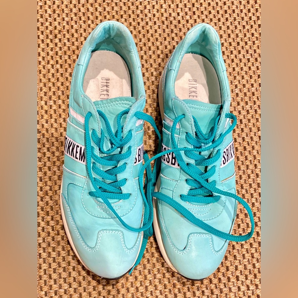 Bikkembergs Green Suede Sneakers for Women size 40. / 9 - Picture 14 of 17